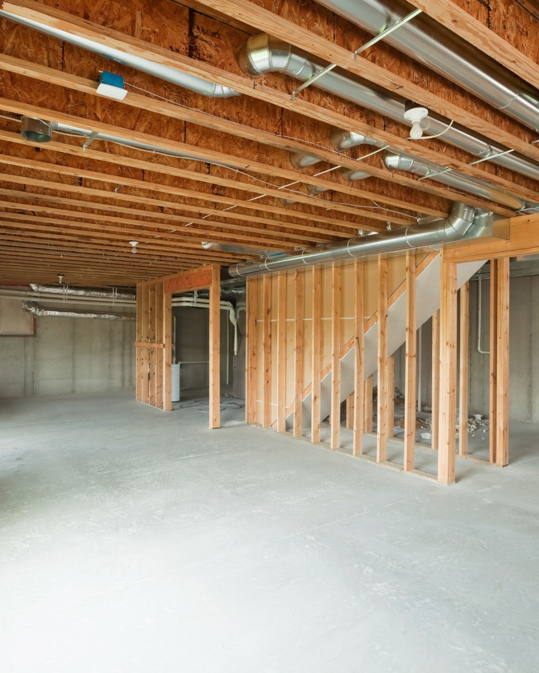 Basement framing St Louis Missouri